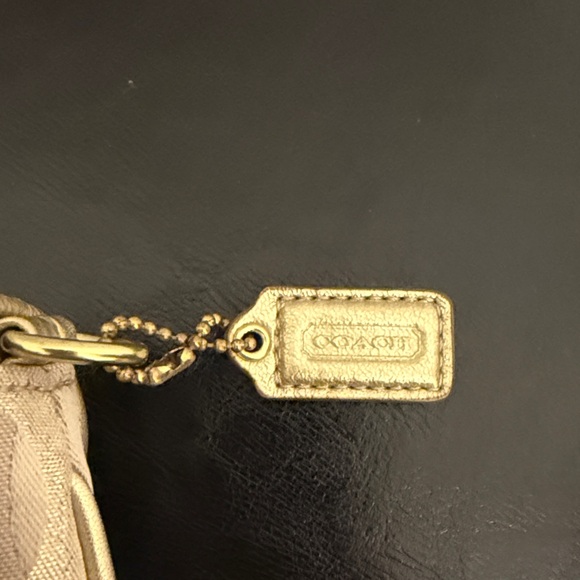 COACH Signature Large Flap Wristlet - Picture 4 of 13
